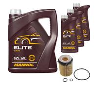 FEBI BILSTEIN Filtro Olio 8L MANNOL Elite 5W-40 Per Mercedes-Benz B-Klasse W246