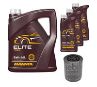 Febi BILSTEIN Filtro Olio 8L mannol Elite 5W-40 per Renault Master II Scatola Fd