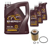 FEBI BILSTEIN Filtro Olio 8L MANNOL Energy 5W-30 Per Mercedes-Benz B-Klasse W246