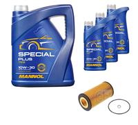 FEBI BILSTEIN Filtro Olio 8L MANNOL Special Plus 10W-30 Per Audi A8 4E2 4E8 4.2