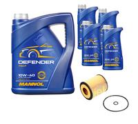 FEBI BILSTEIN Filtro Olio 9 L MANNOL Defender 10W-40 per Mazda 6