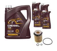 FEBI BILSTEIN Filtro Olio 9 L MANNOL Diesel TDI 5W-30 per Mercedes GLK