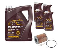 FEBI BILSTEIN Filtro Olio 9 L MANNOL Energy Combi LL 5W-30 per BMW Z3
