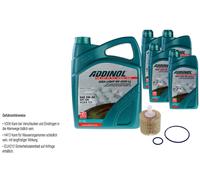 FEBI BILSTEIN Filtro Olio 9L ADDINOL GIGA LIGHT MV 0530 LL Per Toyota RAV 4 IV