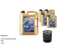 FEBI BILSTEIN Filtro Olio 9L Liqui Moly 5W30 Longlife3 Per Toyota Yaris SCP9