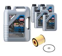 FEBI BILSTEIN Filtro Olio 9L Liqui Moly Top Tec 4600 5W-30 Per Mazda 6 Hatchback