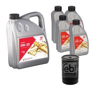 FEBI BILSTEIN Filtro Olio 9L Longlife 5W-30 Per VW Golf VI 5K1 1.6 1J1 2.0 1K1