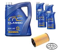 Febi BILSTEIN Filtro Olio 9L mannol Classic 10W-40 per Mercedes-Benz