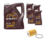 Febi BILSTEIN Filtro Olio 9L mannol Energia 5W-30 per Nissan Patrol Gr V Wagon