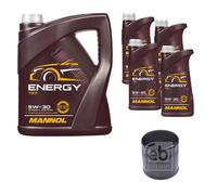 FEBI BILSTEIN Filtro Olio 9L MANNOL Energy 5W-30 Per Ford Transit