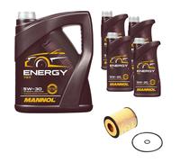 FEBI BILSTEIN Filtro Olio 9L MANNOL Energy 5W-30 Per Mazda 6 Hatchback GG 2.0