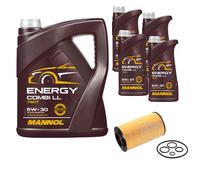 FEBI BILSTEIN Filtro Olio 9L MANNOL Energy Combi LL 5W-30 Per Mercedes-Benz