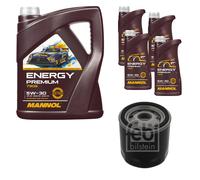 FEBI BILSTEIN Filtro Olio 9L MANNOL Energy Premium 5W-30 Per Lancia Kappa Coupe