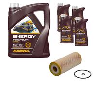 Febi BILSTEIN Filtro Olio 9L mannol Energy Premium 5W-30 per VW Golf IV Variant