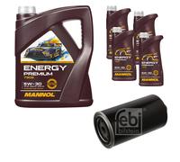 FEBI BILSTEIN Filtro Olio 9L MANNOL Energy Premium 5W-30 Per VW Transporter IV