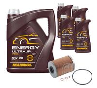 FEBI BILSTEIN Filtro Olio 9L MANNOL Energy Ultra JP 5W-20 Per BMW 3er Coupe E36