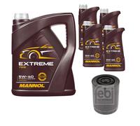 Febi BILSTEIN Filtro Olio 9L mannol extreme 5W-40 per Renault Master II Box Fd