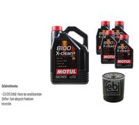 FEBI BILSTEIN Filtro Olio 9L Motul 8100 X-Clean+ 5W30 Per Lexus RX MHU3_ GSU3_