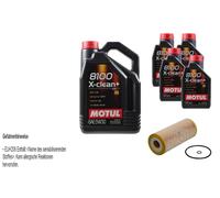 FEBI BILSTEIN Filtro Olio 9L Motul 8100 X-Clean+ 5W30 Per VW Golf IV Variant 1J5