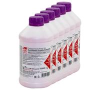 Febi Bilstein G12+ Liquido Antigelo Pronto -35°C 6 X 1 Litro Viola per Volvo VW