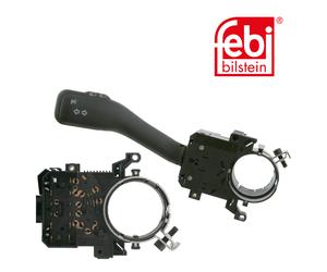 FEBI BILSTEIN Interruttore Fari Interruttore Sterzo Nero Per VW Golf IV 1J1 1J5