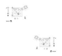 FEBI BILSTEIN Kit Bracci Oscillanti Sinistro E Destro Per BMW I3 I01