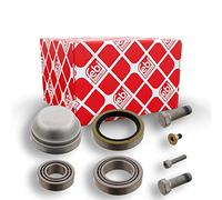 FEBI BILSTEIN Kit cuscinetto ruota 02071 Diametro interno: 61mm Diametro esterno: 63mm Cuscinetto a rulli conici con bullone/vite con guarnizione ad anello per alberi