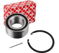 FEBI BILSTEIN Kit cuscinetto ruota 180593 Diametro interno: 43mm Diametro esterno: 80mm Cuscinetto a sfere obliquo con anello sensore magnetico integrato con anello sensore ABS