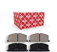 febi bilstein 16581 pastiglie freno con aggiunta di materiale (anteriore) - set di 4 pastiglie disco |