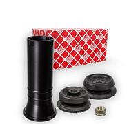 Febi Bilstein Set di supporti a molla 109508 con materiale di montaggio, 1 pezzo, Nero