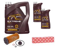FEBI BILSTEIN MANNOL Controllo Set 7 L Extreme 5W-40 per BMW X2 F39 sDrive20i