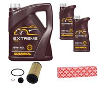 FEBI BILSTEIN MANNOL Controllo Set 7 L Extreme 5W-40 per BMW X2 F39 sDrive20i
