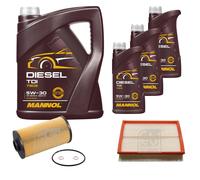 FEBI BILSTEIN MANNOL Controllo Set 8L Olio Diesel TDI 5W-30 per BMW 7er E38 740i