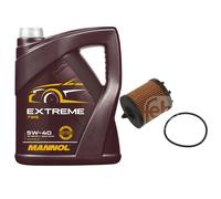 FEBI BILSTEIN MANNOL Set Cambio Olio 5W-40 5 L per Opel Vectra C 2.2