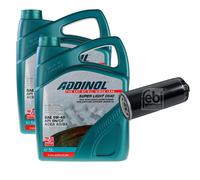 Febi BILSTEIN Olio 10L Addinol Super Light 0540 per Audi A6 Avant 4B C5 S6