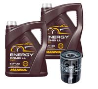 Febi BILSTEIN Olio 10L mannol Energy Combi Ll 5W-30 per Jaguar Xk Cabriolet