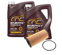 Febi BILSTEIN Olio 10L mannol Energy Premium 5W-30 per Nissan Qashqai + 2 I