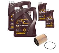 Febi BILSTEIN Olio 12L mannol extreme 5W-40 per Audi A8 4D2 4D8 4.2 Quattro