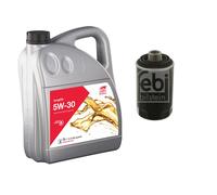Febi BILSTEIN Olio 5L Longlife 5W-30 per Audi A4 Avant 8K5 B8 1.8 TFSI 2.0