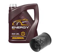 Febi BILSTEIN Olio 5L mannol Energia 5W-30 per Toyota Rav 4 III _A3_ 2.0 4WD