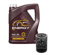 Febi BILSTEIN Olio 5L mannol Energia 5W-30 per VW Passat Variant 3B5 1.9 Tdi