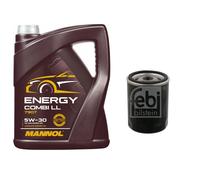 Febi BILSTEIN Olio 5L mannol Energy Combi Ll 5W-30 per Fiat Punto Van 188AX