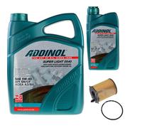 Febi BILSTEIN Olio 6L Addinol Super Light 0540 per Citroën C4 Picasso I UD _