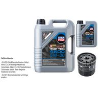 Febi BILSTEIN Olio 6L Liqui Moly Top Tec 4600 5W-30 per Dacia Duster Lodgy