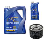 Febi BILSTEIN Olio 6L mannol Defender 10W-40 per Smart Fortwo Coupe 453 1.0