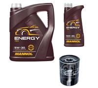 Febi BILSTEIN Olio 6L mannol Energia 5W-30 per Jaguar Xk Cabriolet_J43_4.2