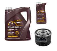 Febi BILSTEIN Olio 6L mannol Energy Combi Ll 5W-30 per Dacia Duster US _ 1.5