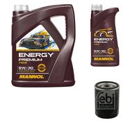 Febi BILSTEIN Olio 6L mannol Energy Premium 5W-30 per Fiat Punto Van 188AX