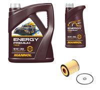 Febi BILSTEIN Olio 6L mannol Energy Premium 5W-30 per Mazda 6 Hatchback Gg