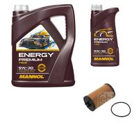 Febi BILSTEIN Olio 6L mannol Energy Premium 5W-30 per Opel Corsa D S07 1.2